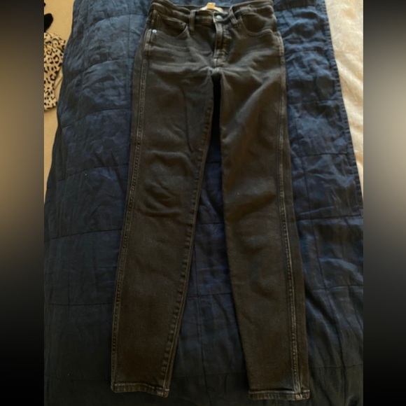 Madewell 10" High-Rise Skinny Jeans in Starkey Wash Size 26 - Picture 5 of 6